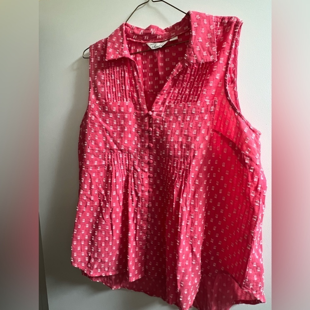 Women’s Sz L Sleeveless Blouse